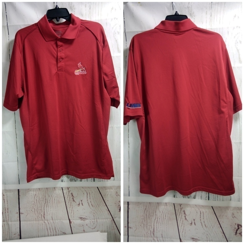 Extreme E-Performance Cardinals Polo Shirt XL